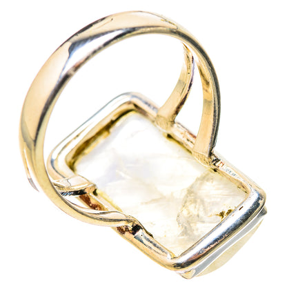 Rainbow Moonstone Rings handcrafted by Ana Silver Co - RING131965 - Photo 3