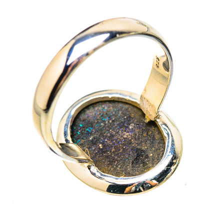 Andamooka Opal Rings handcrafted by Ana Silver Co - RING131970 - Photo 3