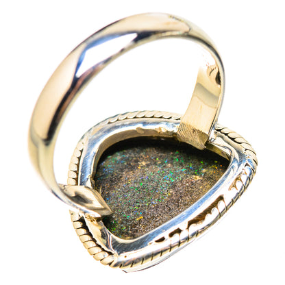Andamooka Opal Rings handcrafted by Ana Silver Co - RING131983 - Photo 3