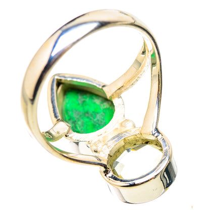 Gaspeite Rings handcrafted by Ana Silver Co - RING131991 - Photo 3