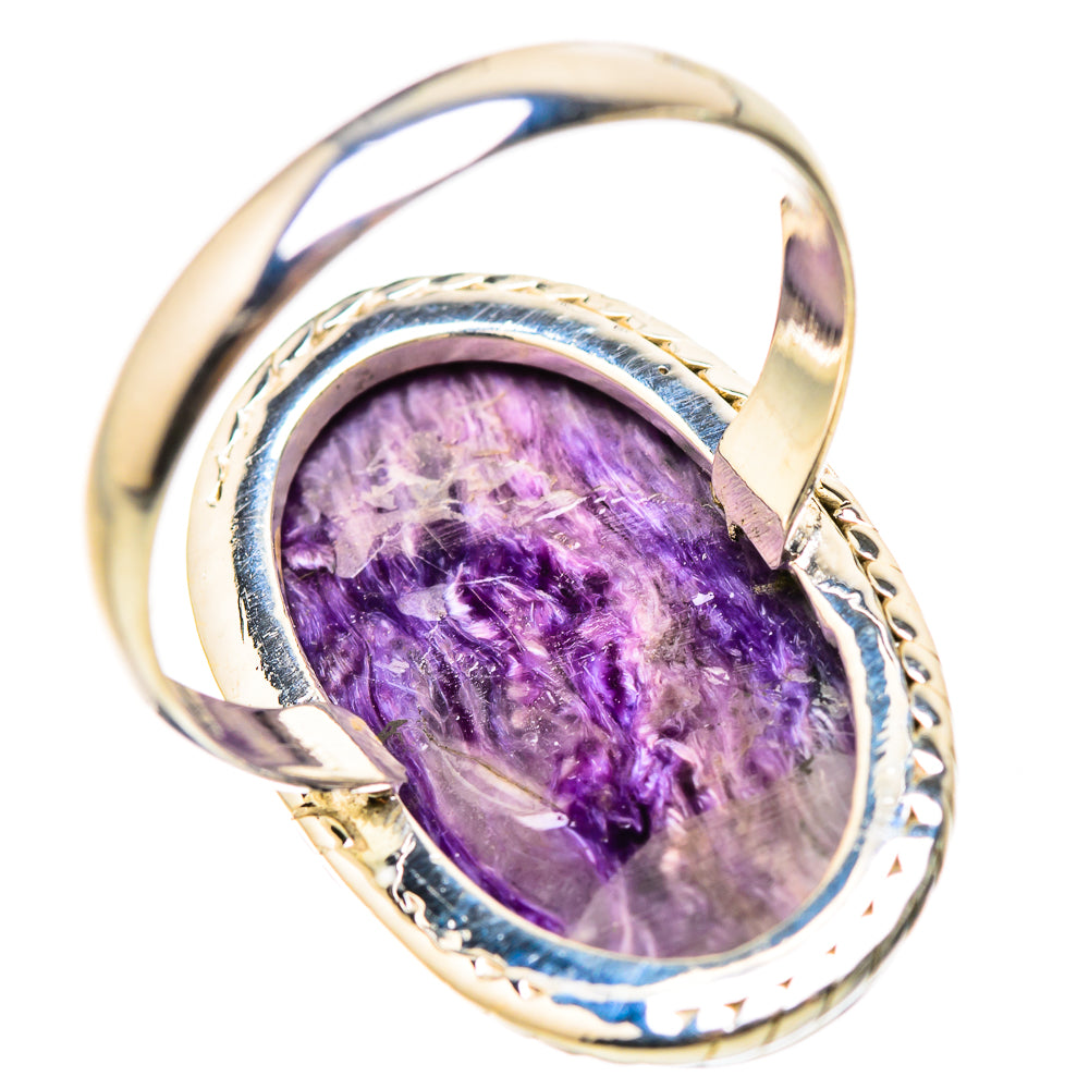 Charoite Rings handcrafted by Ana Silver Co - RING131992 - Photo 3