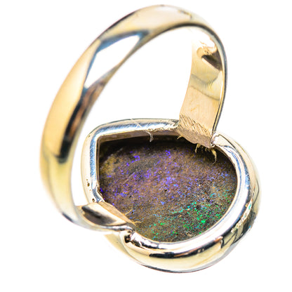 Andamooka Opal Rings handcrafted by Ana Silver Co - RING131998 - Photo 3