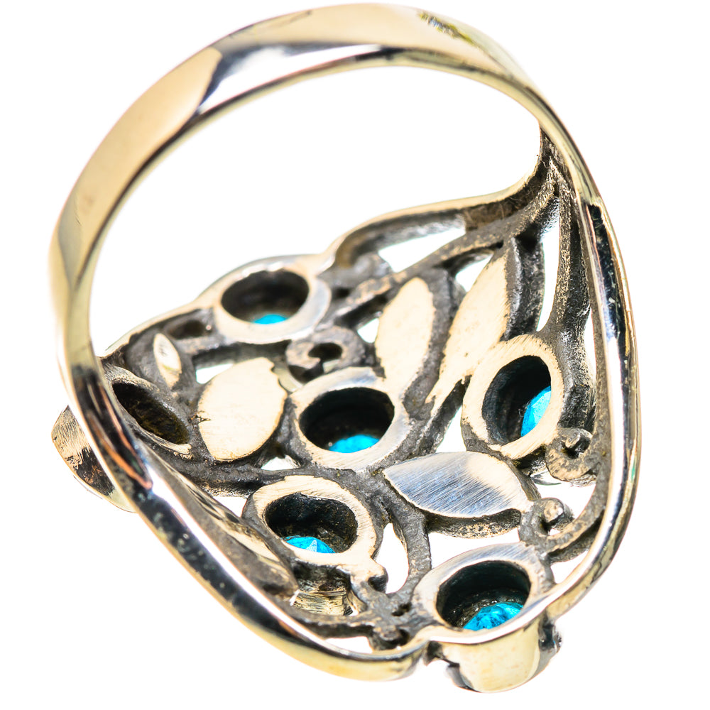 Swiss Blue Topaz Rings handcrafted by Ana Silver Co - RING132002 - Photo 3