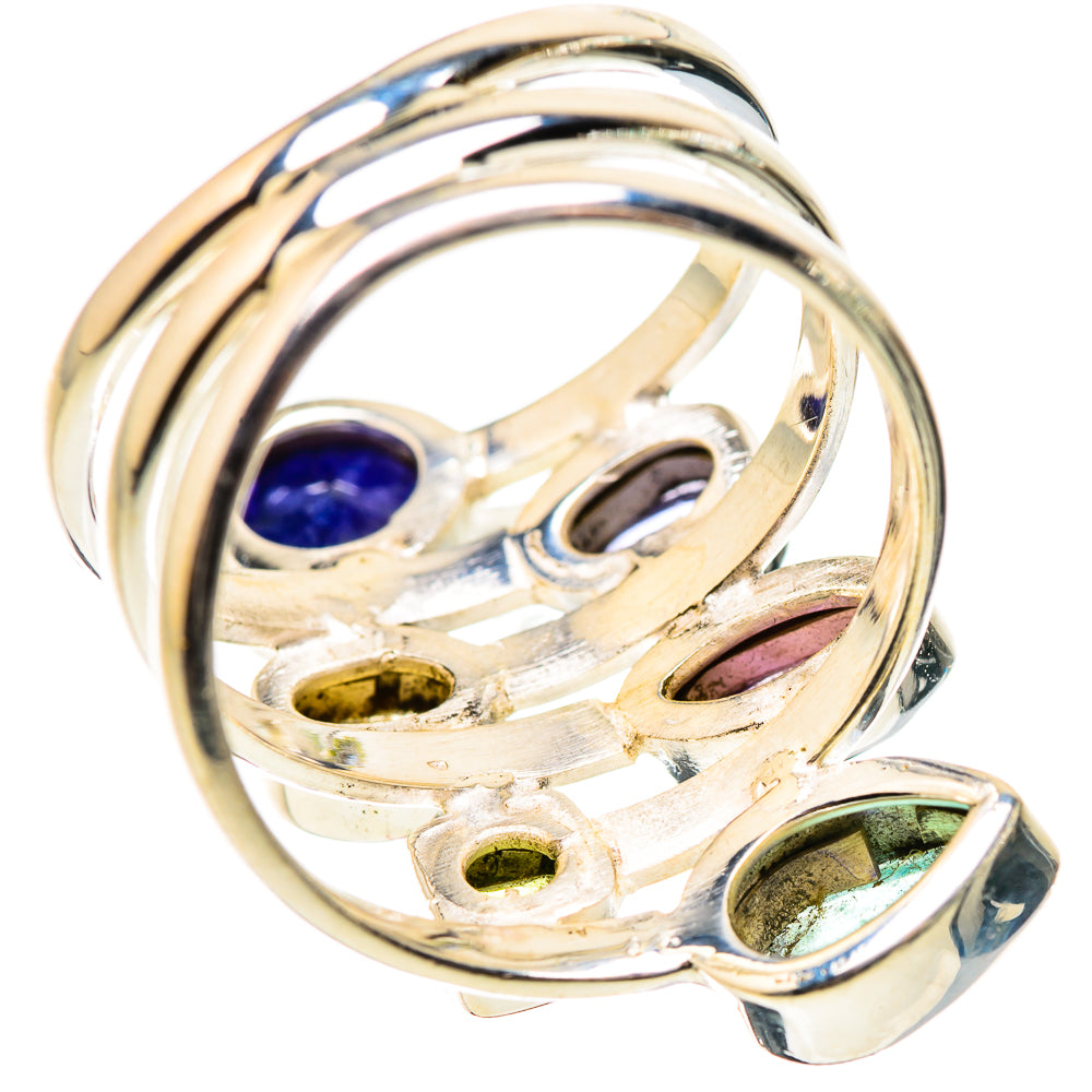 Aquamarine Rings handcrafted by Ana Silver Co - RING132012 - Photo 3