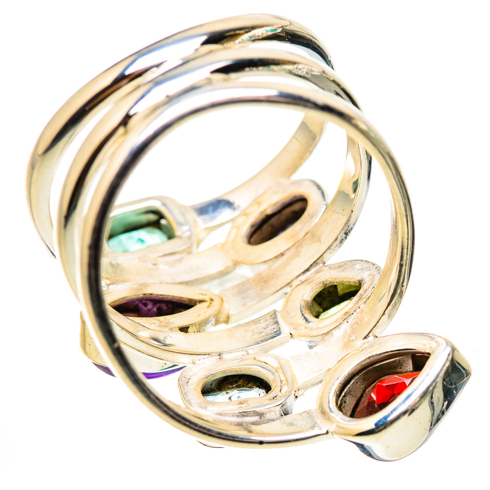 Garnet Rings handcrafted by Ana Silver Co - RING132013 - Photo 3