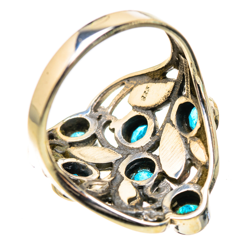 Swiss Blue Topaz Rings handcrafted by Ana Silver Co - RING132020 - Photo 3