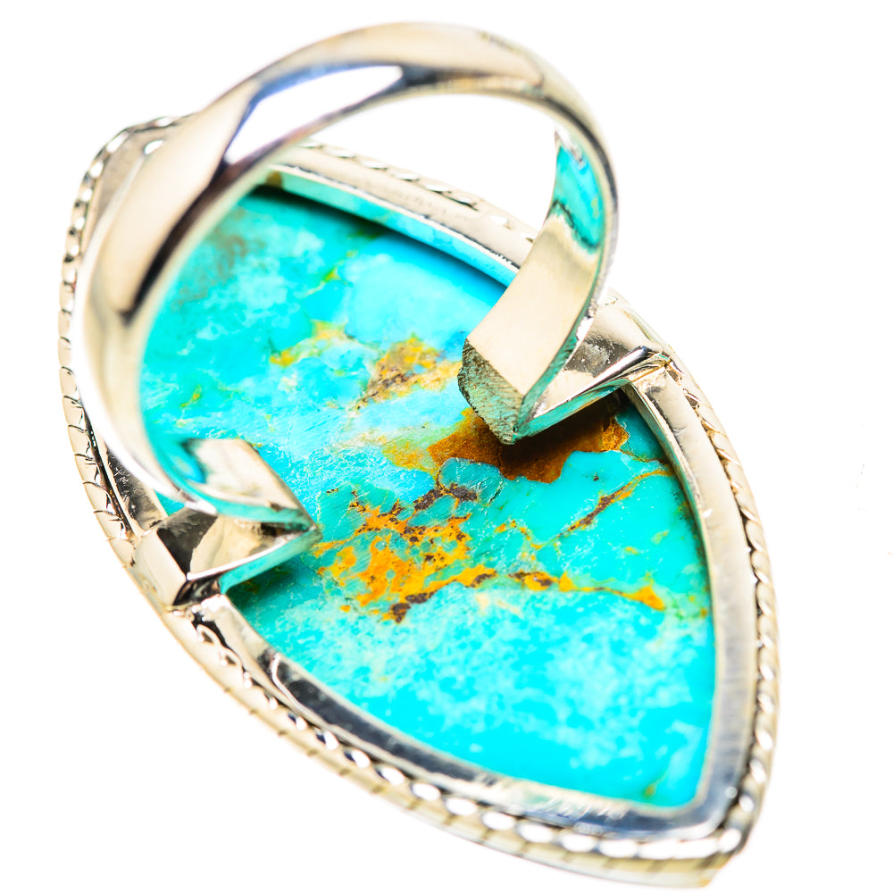 Chrysocolla Rings handcrafted by Ana Silver Co - RING132033 - Photo 3