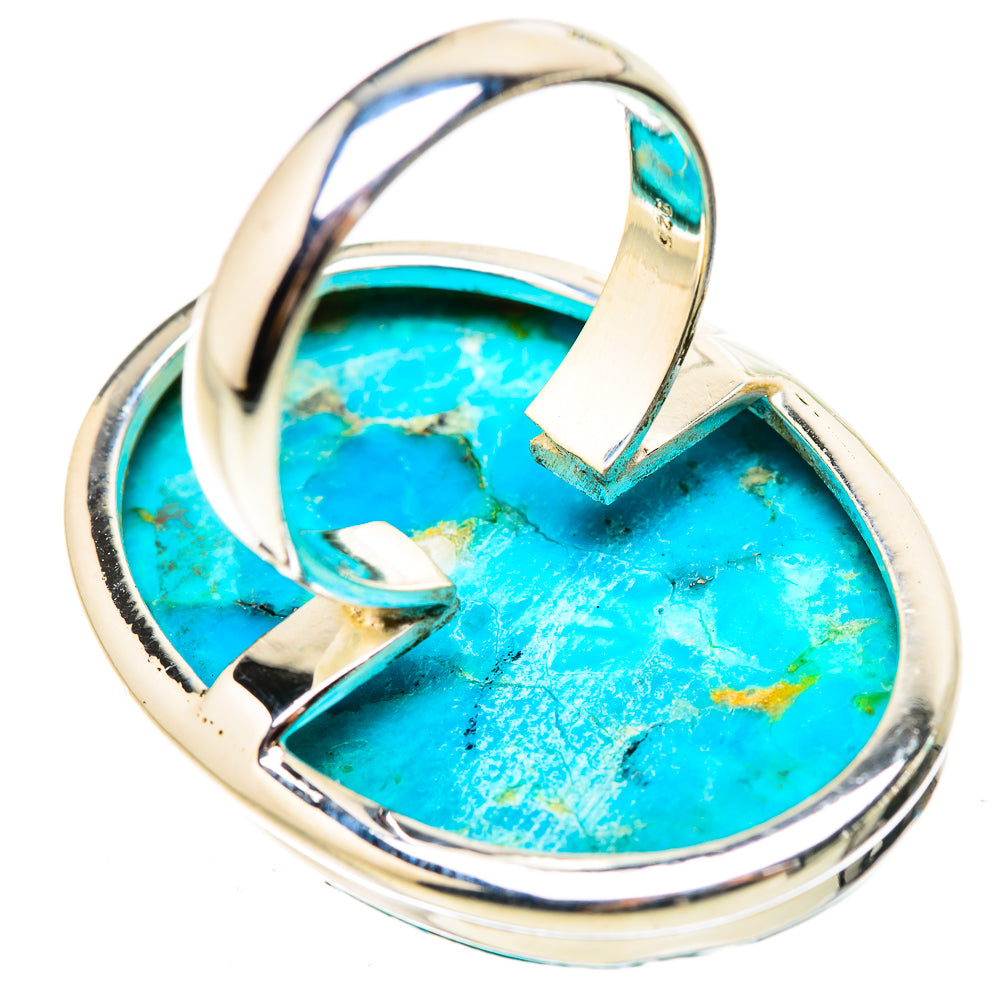 Chrysocolla Rings handcrafted by Ana Silver Co - RING132041 - Photo 3