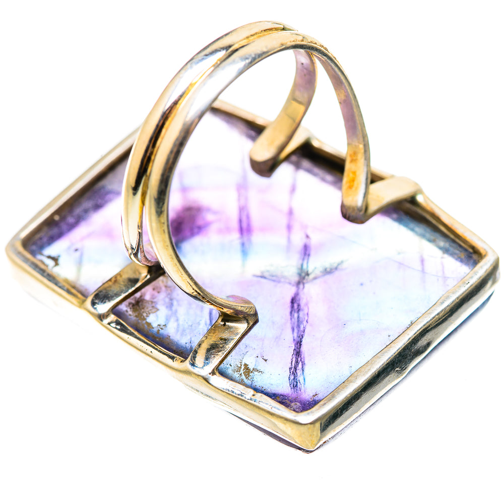 Fluorite Rings handcrafted by Ana Silver Co - RING132048 - Photo 3
