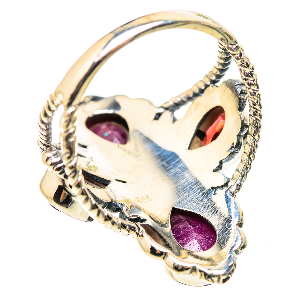 Ruby Rings handcrafted by Ana Silver Co - RING132064 - Photo 3