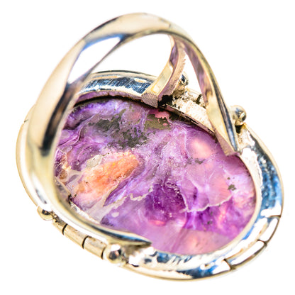 Charoite Rings handcrafted by Ana Silver Co - RING132067 - Photo 3