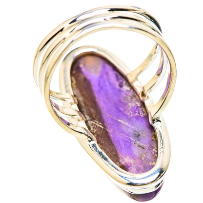 Charoite Rings handcrafted by Ana Silver Co - RING132068 - Photo 3