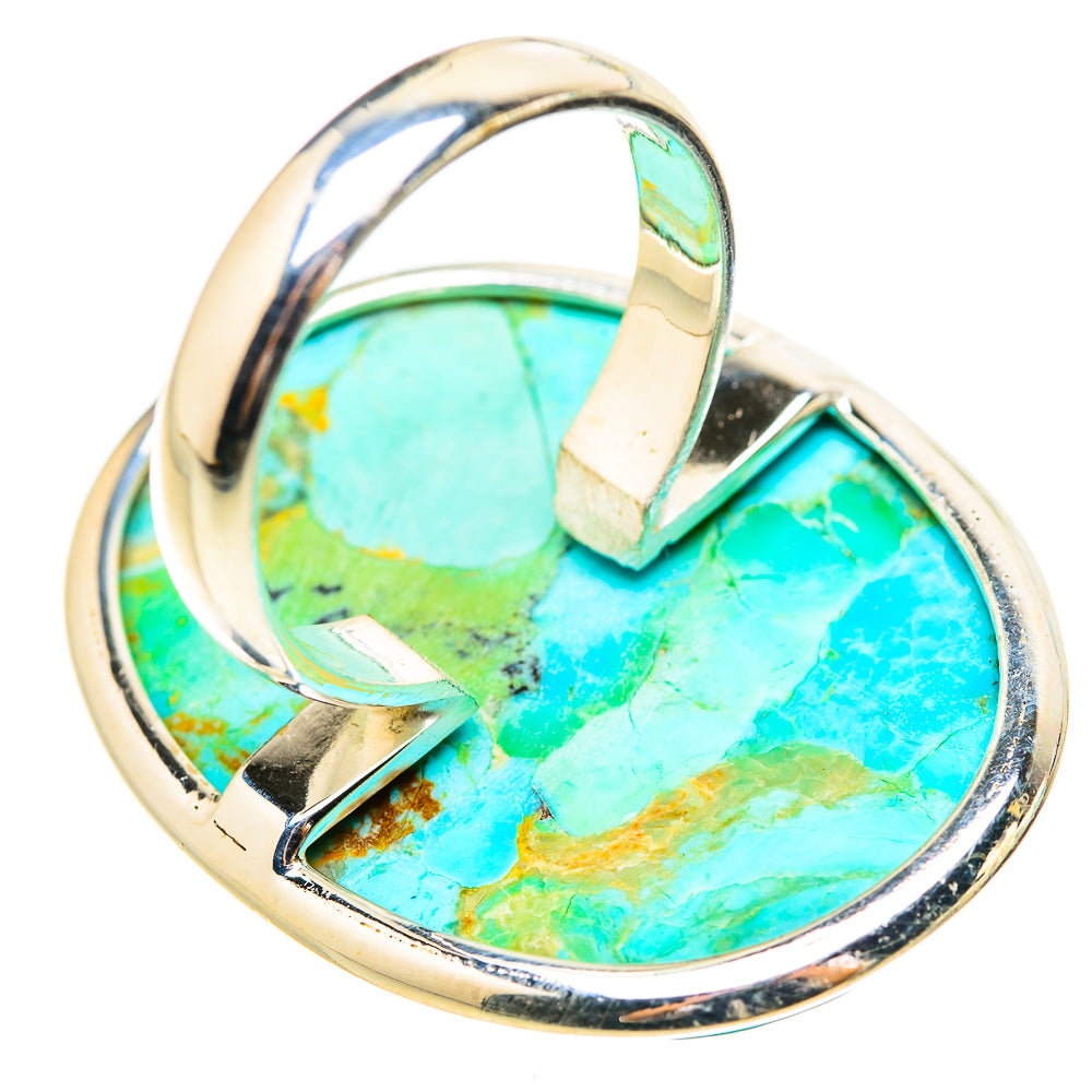 Chrysocolla Rings handcrafted by Ana Silver Co - RING132080 - Photo 3