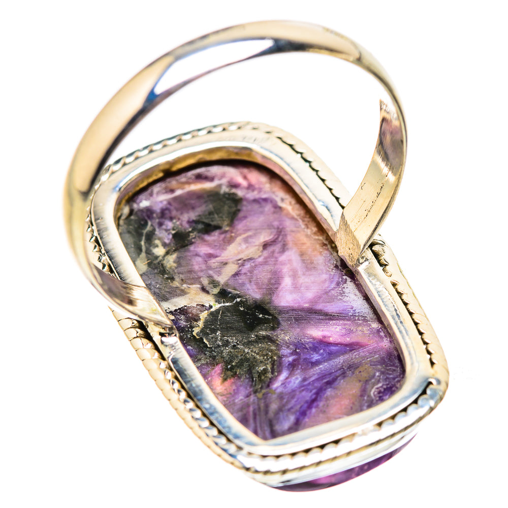 Charoite Rings handcrafted by Ana Silver Co - RING132086 - Photo 3