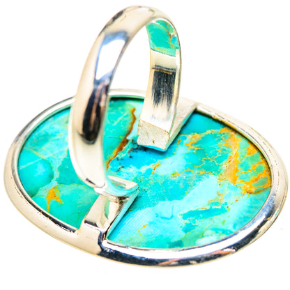 Chrysocolla Rings handcrafted by Ana Silver Co - RING132094 - Photo 3