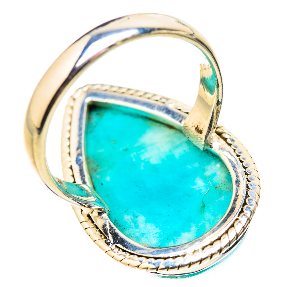 Amazonite Rings handcrafted by Ana Silver Co - RING132097 - Photo 3