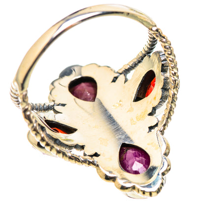 Ruby Rings handcrafted by Ana Silver Co - RING132105 - Photo 3