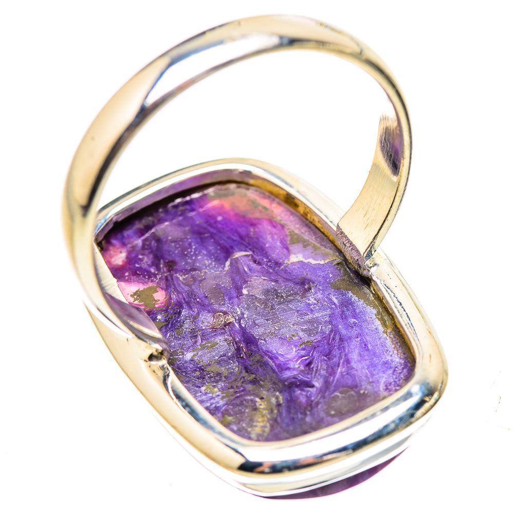 Charoite Rings handcrafted by Ana Silver Co - RING132106 - Photo 3