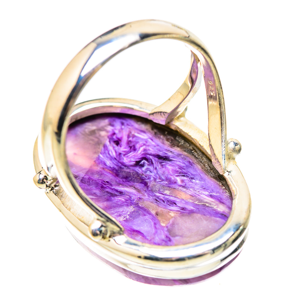Charoite Rings handcrafted by Ana Silver Co - RING132107 - Photo 3