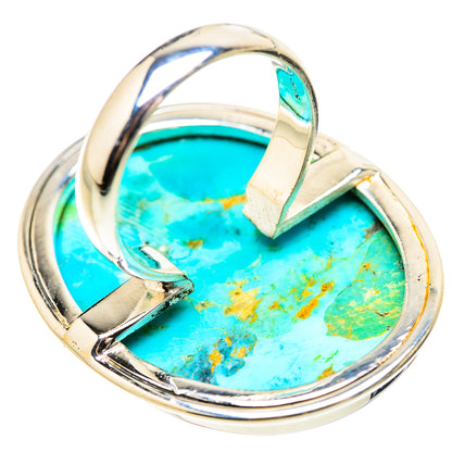 Chrysocolla Rings handcrafted by Ana Silver Co - RING132115 - Photo 3
