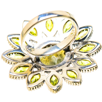 Labradorite Rings handcrafted by Ana Silver Co - RING132119 - Photo 3