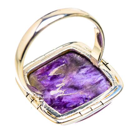 Charoite Rings handcrafted by Ana Silver Co - RING132122 - Photo 3