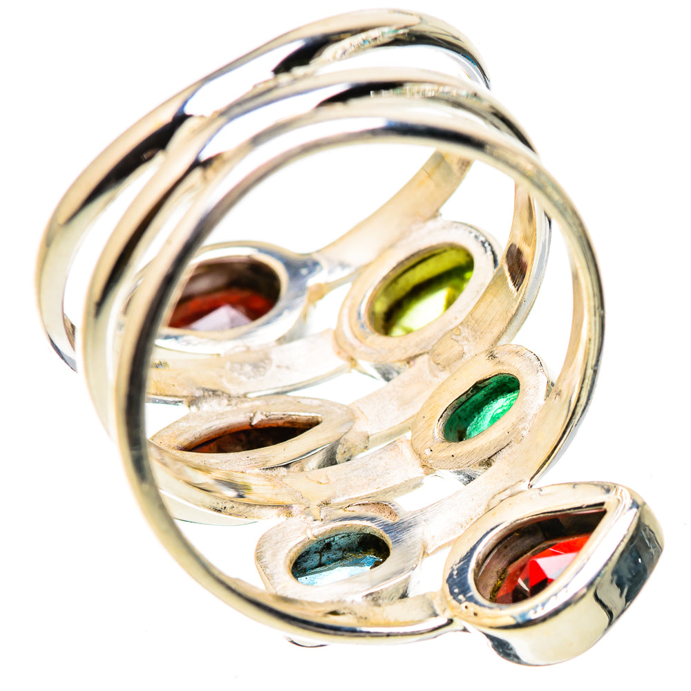 Garnet Rings handcrafted by Ana Silver Co - RING132125 - Photo 3