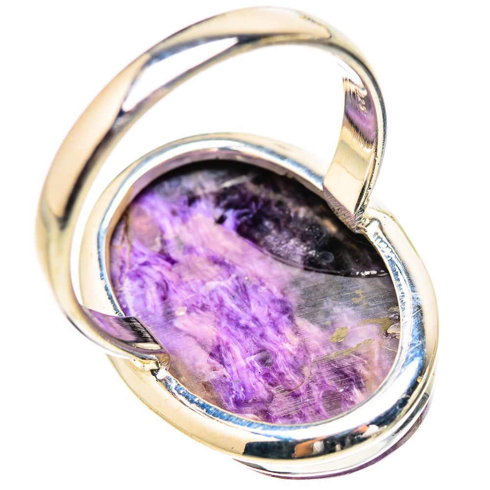 Charoite Rings handcrafted by Ana Silver Co - RING132136 - Photo 3
