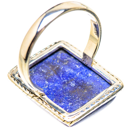 Lapis Lazuli Rings handcrafted by Ana Silver Co - RING132147 - Photo 3