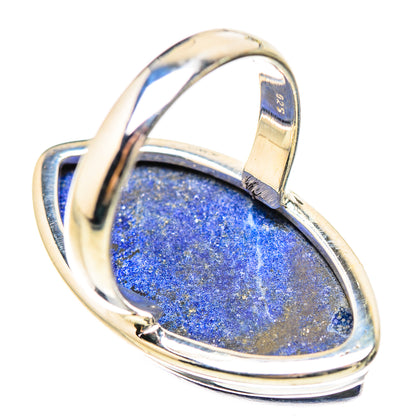 Lapis Lazuli Rings handcrafted by Ana Silver Co - RING132148 - Photo 3