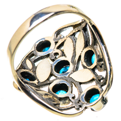 Swiss Blue Topaz Rings handcrafted by Ana Silver Co - RING132152 - Photo 3
