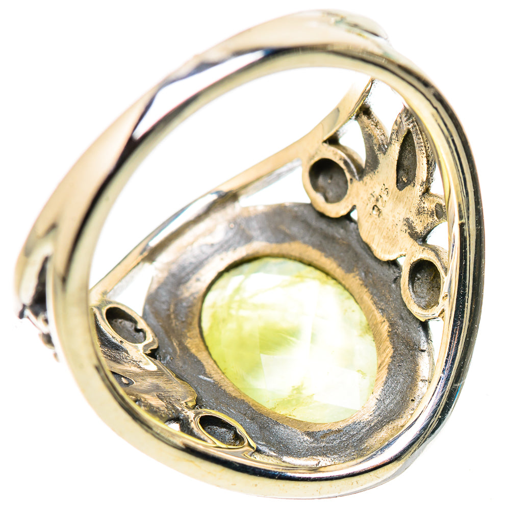 Prehnite Rings handcrafted by Ana Silver Co - RING132154 - Photo 3