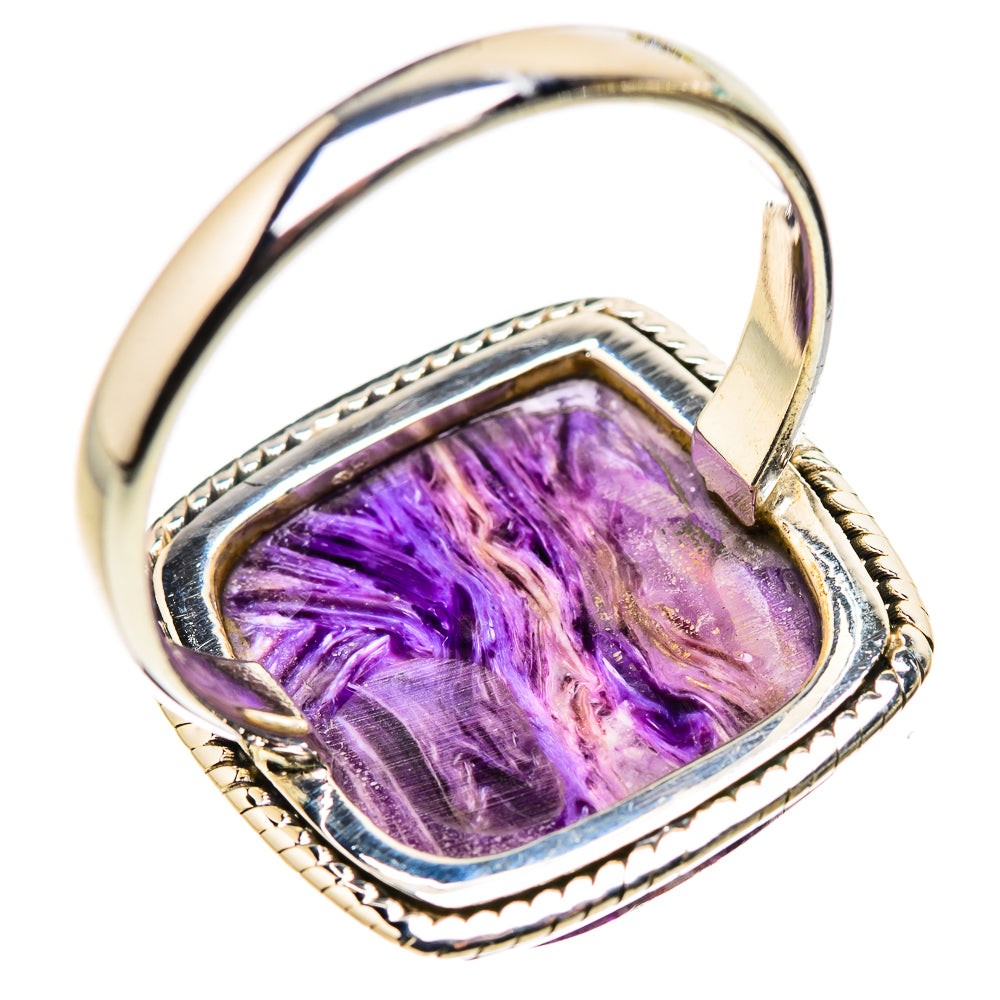 Charoite Rings handcrafted by Ana Silver Co - RING132173 - Photo 3