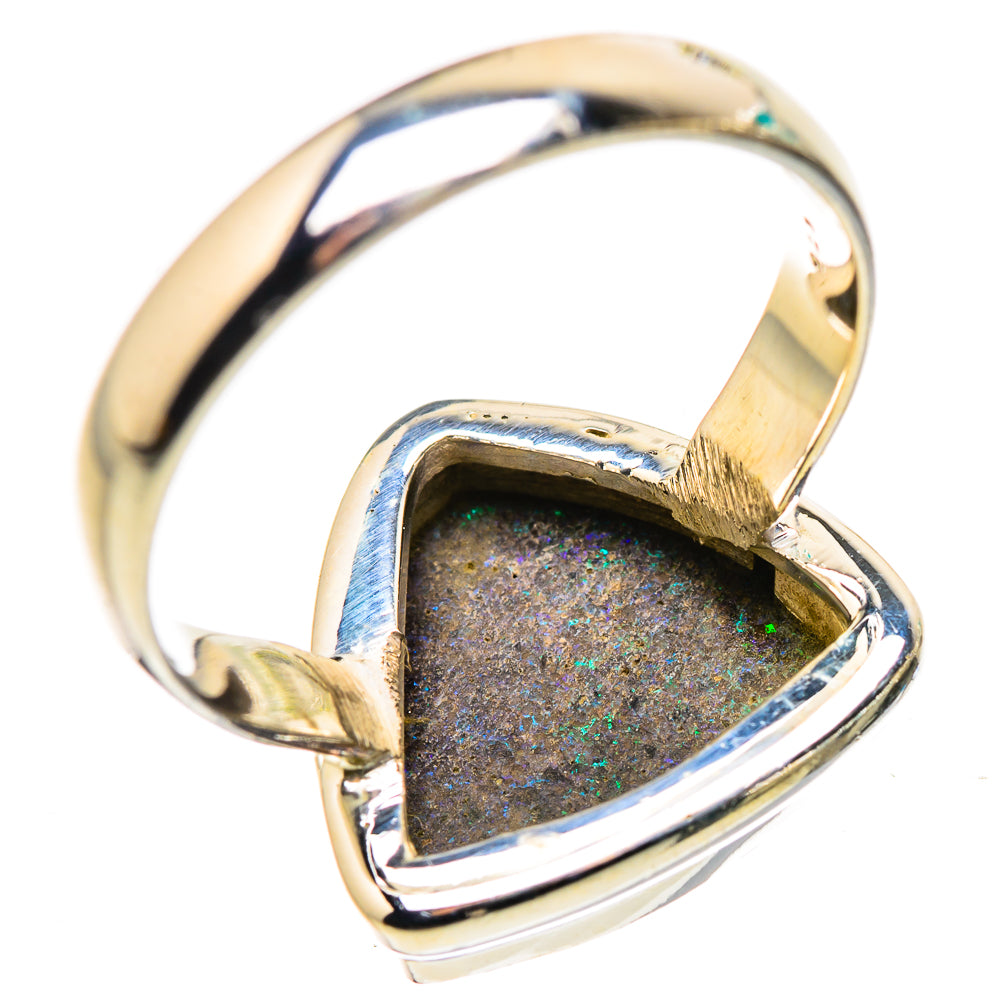Andamooka Opal Rings handcrafted by Ana Silver Co - RING132182 - Photo 3
