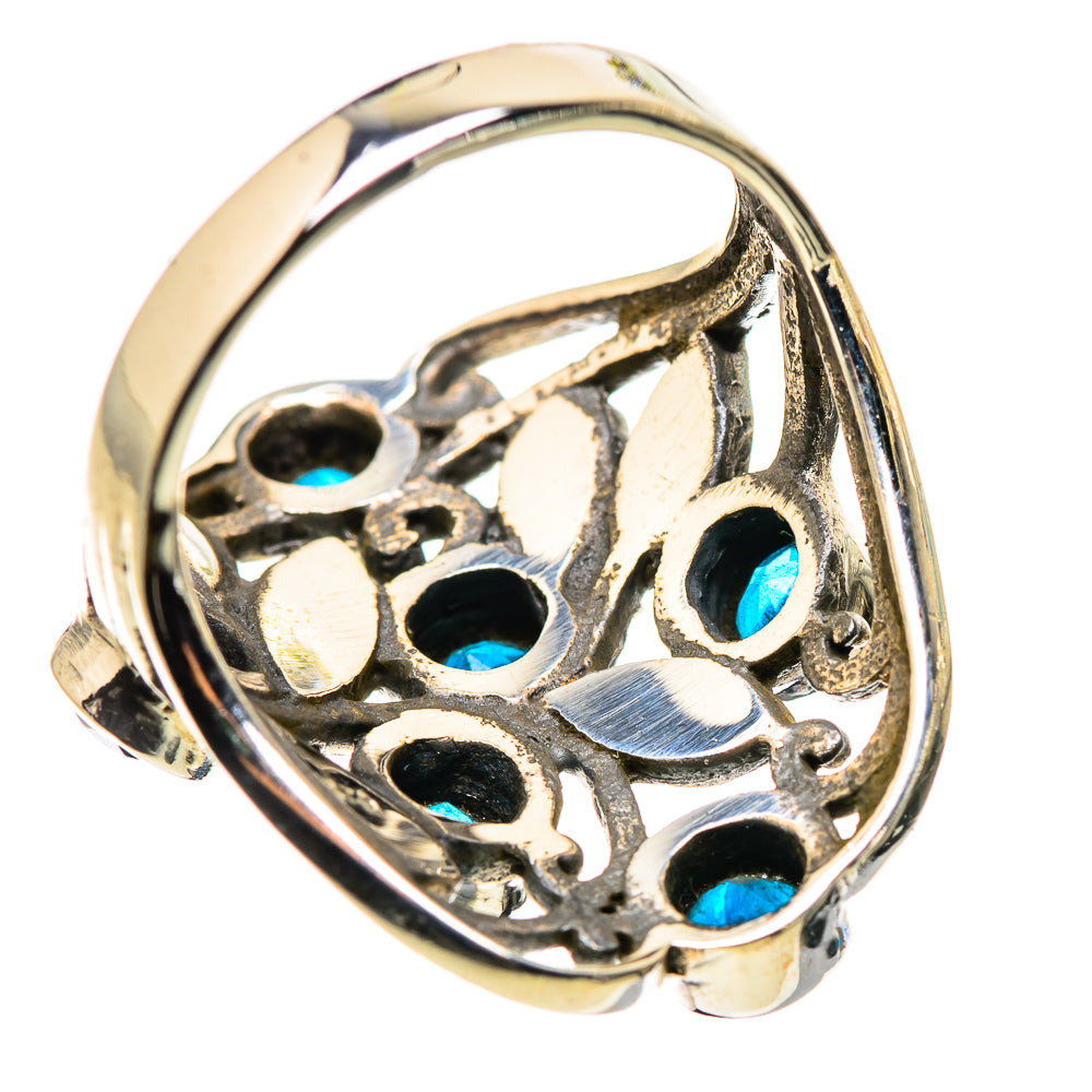 Swiss Blue Topaz Rings handcrafted by Ana Silver Co - RING132185 - Photo 3