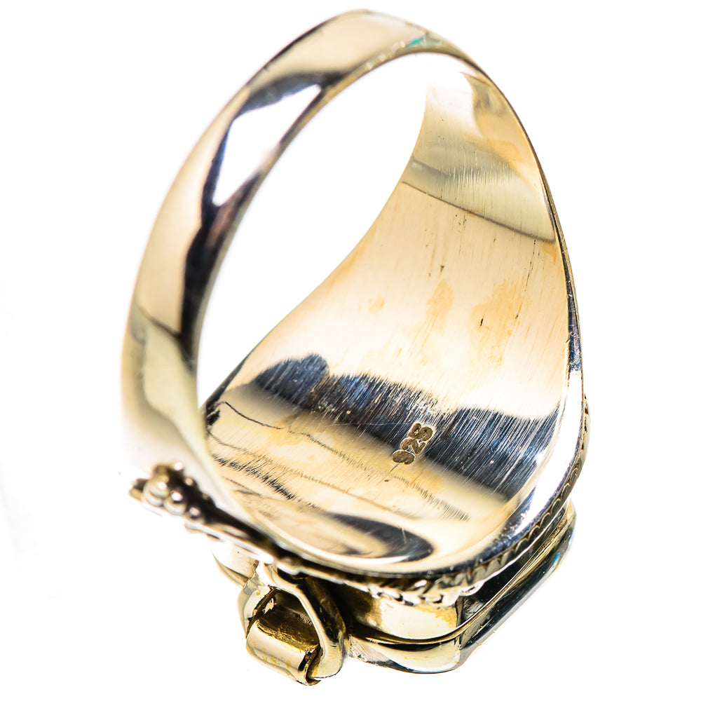Poison sterling silver ring band with ornate engraving and openwork detail underside
