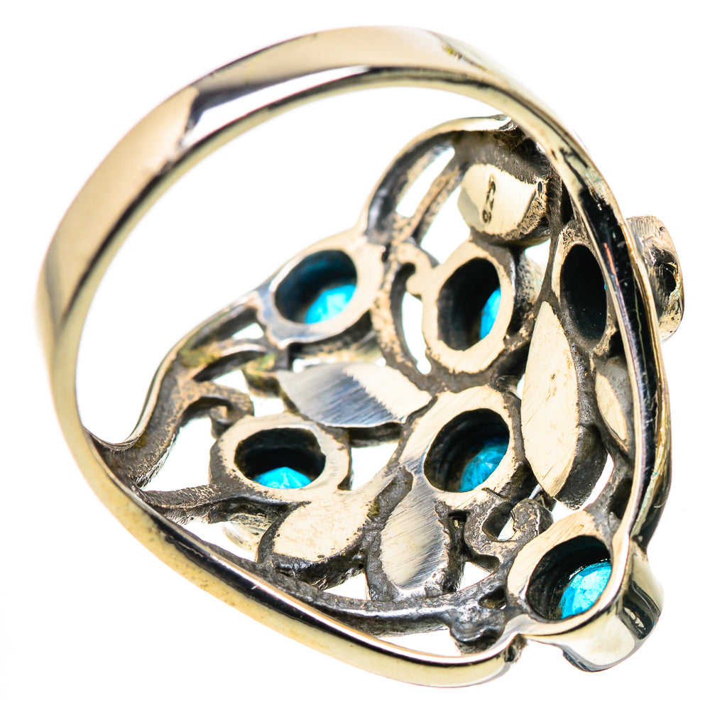 Swiss Blue Topaz Rings handcrafted by Ana Silver Co - RING132202 - Photo 3
