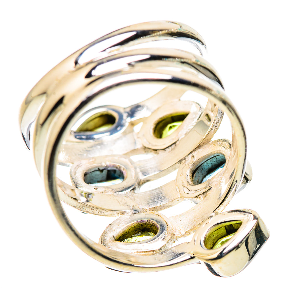 Swiss Blue Topaz Rings handcrafted by Ana Silver Co - RING132210 - Photo 3