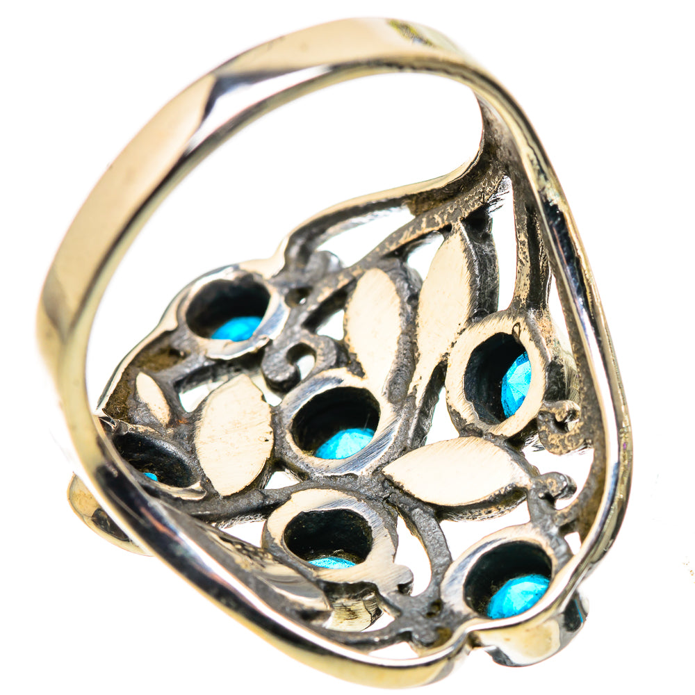 Swiss Blue Topaz Rings handcrafted by Ana Silver Co - RING132217 - Photo 3