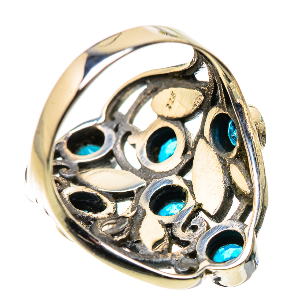Swiss Blue Topaz Rings handcrafted by Ana Silver Co - RING132232 - Photo 3