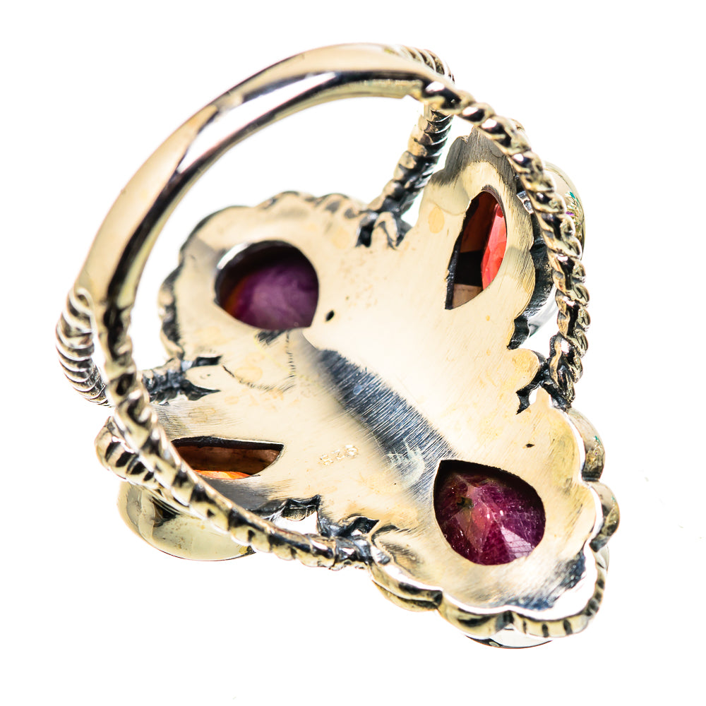 Ruby Rings handcrafted by Ana Silver Co - RING132234 - Photo 3