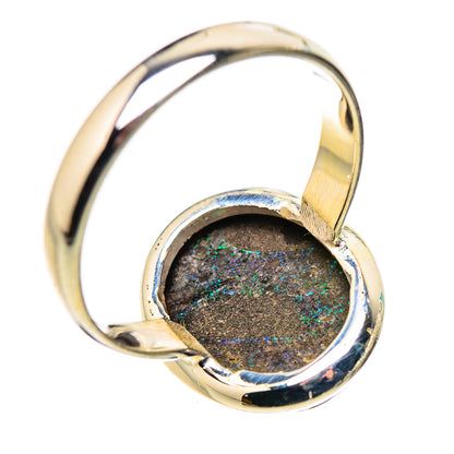 Andamooka Opal Rings handcrafted by Ana Silver Co - RING132242 - Photo 3