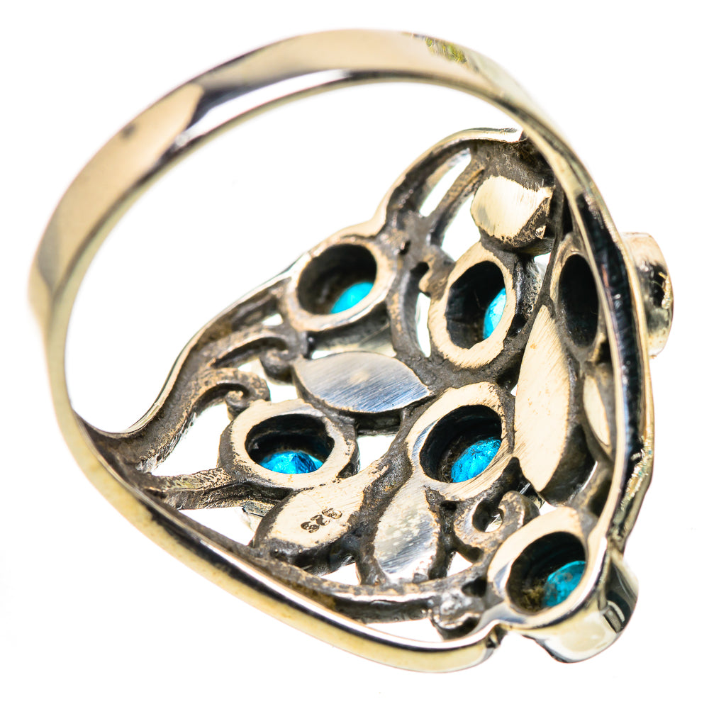 Swiss Blue Topaz Rings handcrafted by Ana Silver Co - RING132246 - Photo 3