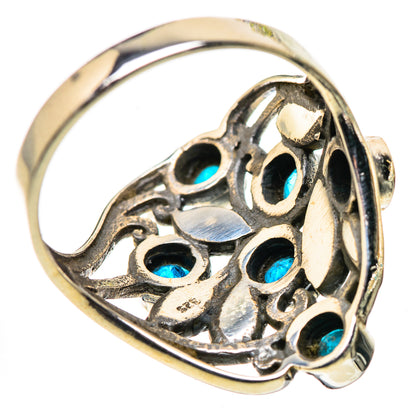 Swiss Blue Topaz Rings handcrafted by Ana Silver Co - RING132246 - Photo 3