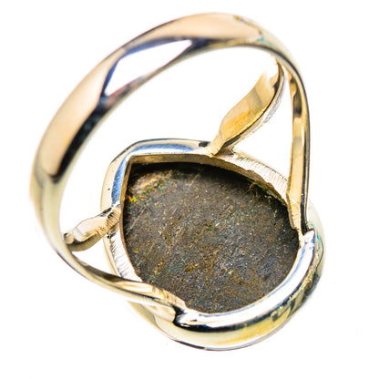 Andamooka Opal Rings handcrafted by Ana Silver Co - RING132255 - Photo 3