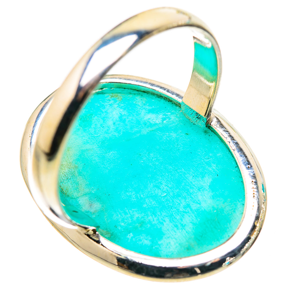 Peruvian Amazonite Rings handcrafted by Ana Silver Co - RING132262 - Photo 3
