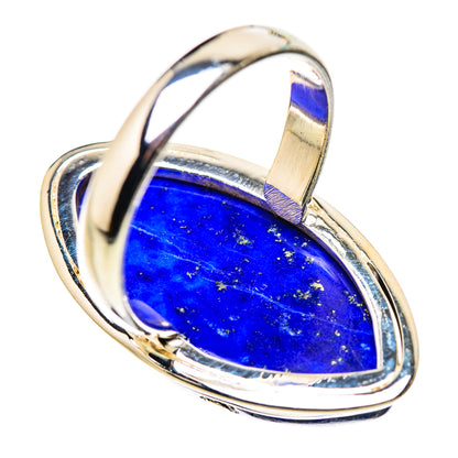 Lapis Lazuli Rings handcrafted by Ana Silver Co - RING132264 - Photo 3