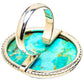 Chrysocolla Rings handcrafted by Ana Silver Co - RING132265 - Photo 3