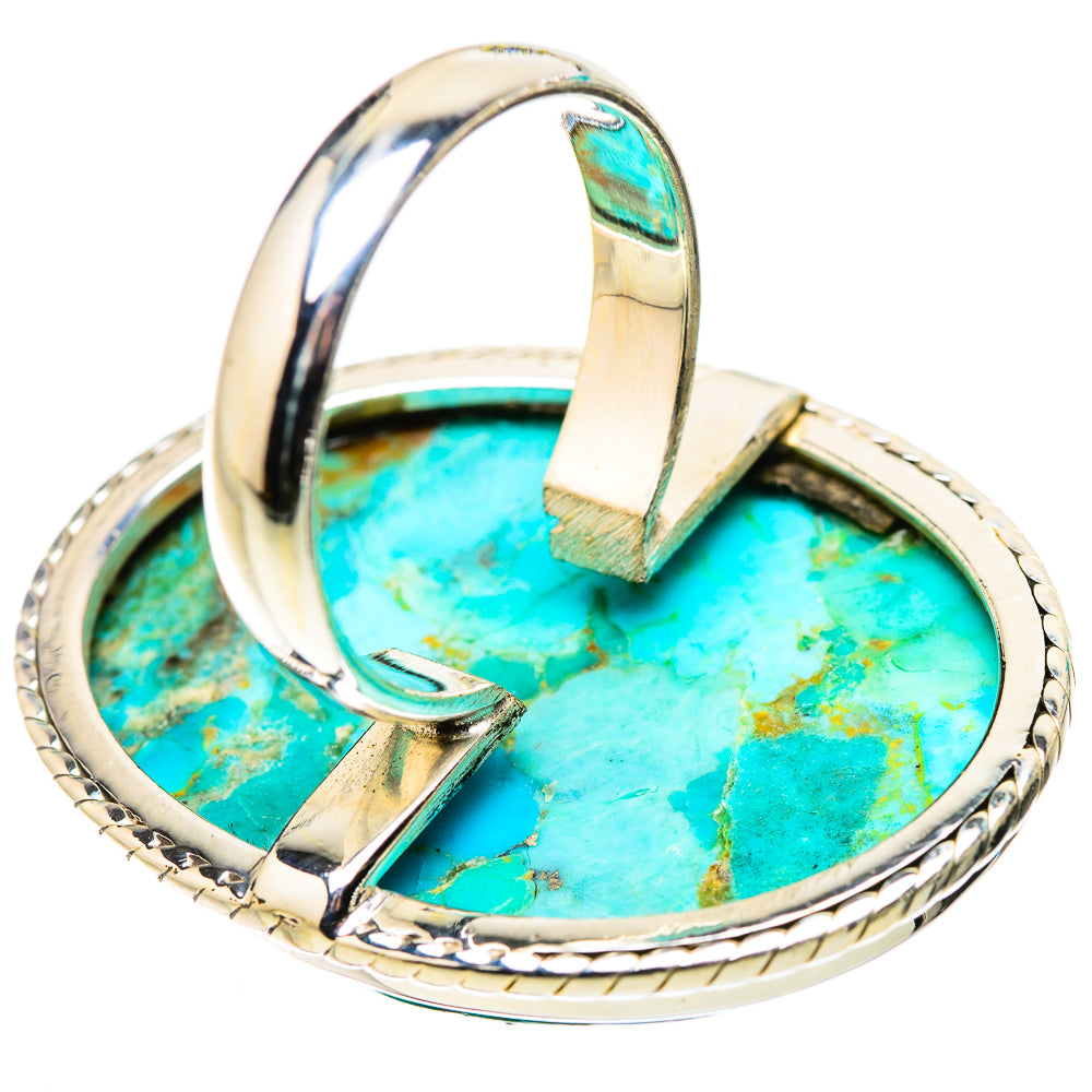 Chrysocolla Rings handcrafted by Ana Silver Co - RING132265 - Photo 3