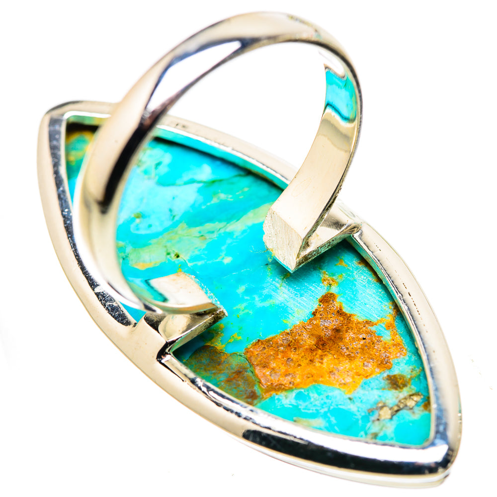 Chrysocolla Rings handcrafted by Ana Silver Co - RING132266 - Photo 3